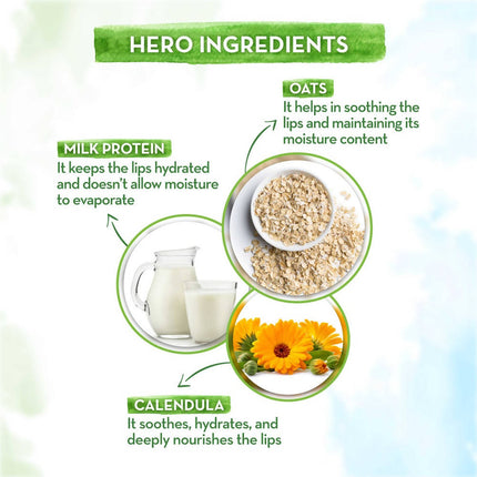 Mamaearth Milky Soft Natural Baby Lip Balm For 12-Hour Moisturization & Heals Chapped Lips