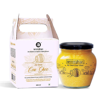 Anveshan A2 Desi Cow Ghee | Pure, Natural & Healthy Ghee | A2 Gir Cow Ghee