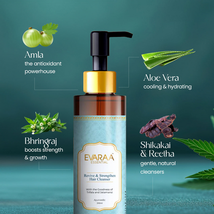 Evaraa Essential Revive & Strengthen Hair Cleanser