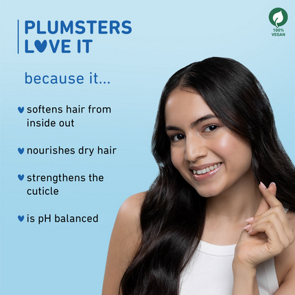 Plum Coconut Milk & Peptides Conditioner & Shampoo Combo