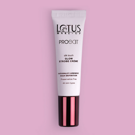 Lotus Make Up Proedit Silk Touch Glow Strobe Creme - Pink