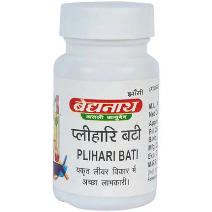 Baidyanath Jhansi Plihari Bati Tablets
