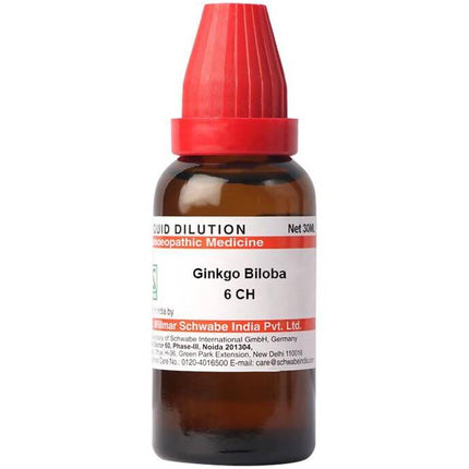 Dr. Willmar Schwabe India Ginkgo Biloba Dilution