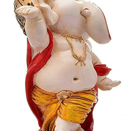Dequera Polyresin Eco Friendly Lord Ganesha Ganpati Idol
