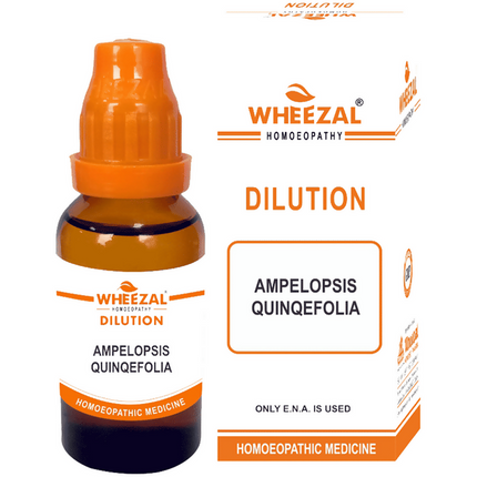 Wheezal Homeopathy Ampelopsis Quinquefolia Dilution