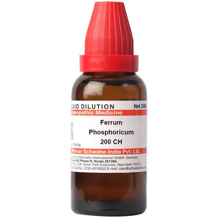 Dr. Willmar Schwabe India Ferrum Phosphoricum Dilution