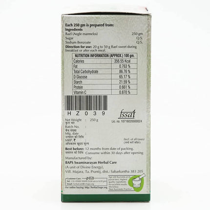 Baps Amrut Bael Herbal Sweet Candy