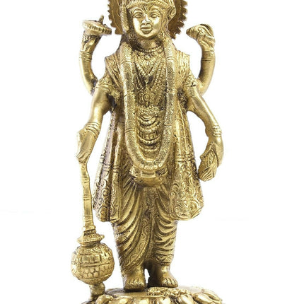 Mohan Jodero Brass Lord Vishnu Idol