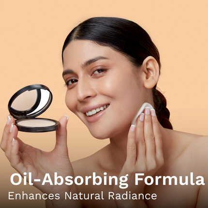 Pilgrim Matte Finish Compact Powder With SPF 25 - Ivory-05