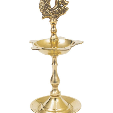 Spillbox Yellow Kuthu Vilakku Annam Small Diya Pooja Essentials