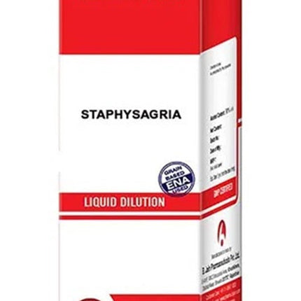 Bjain Homeopathy Staphysagria Dilution