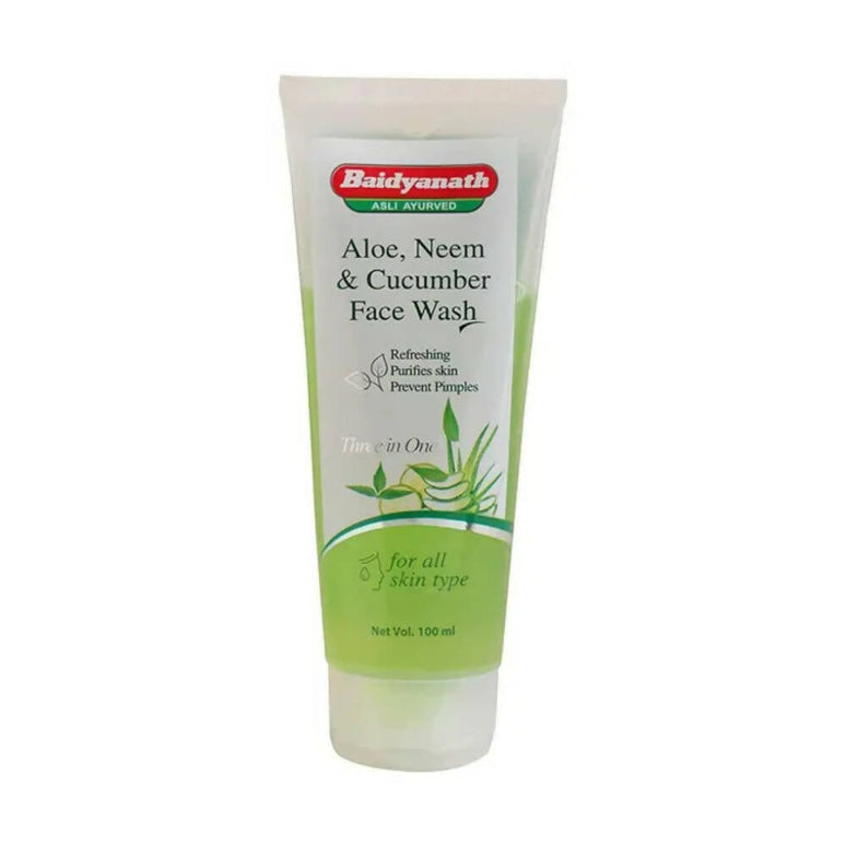 Baidyanath Jhansi Aloe, Neem & Cucumber Face Wash