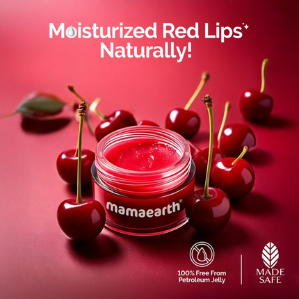 Mamaearth Cherry Moisture Therapy Lip Balm with Cherry & Vitamin E For Dry & Chapped Lips