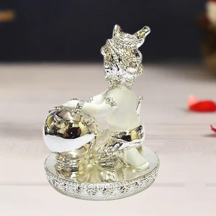 Gold Art India Makhan Krishna Idol