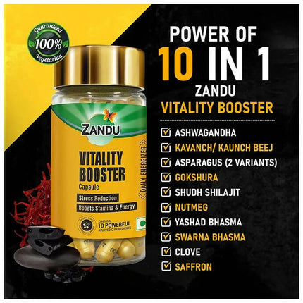Zandu Vitality Booster Capsules