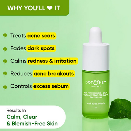 Dot & Key 10% Niacinamide Cica Face Serum