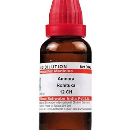 Dr. Willmar Schwabe India Amoora Rohituka Dilution