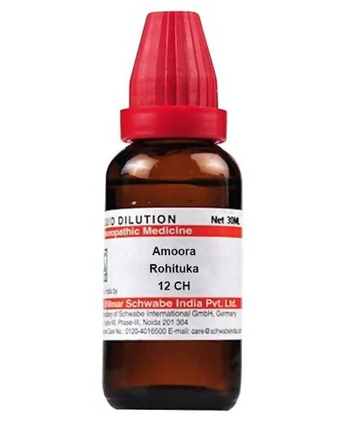 Dr. Willmar Schwabe India Amoora Rohituka Dilution