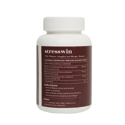 Baidyanath Jhansi Ayurvedant Stresswin Capsules