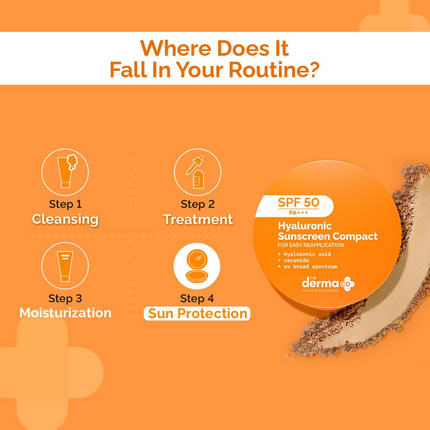 The Derma Co Hyaluronic Sunscreen Compact