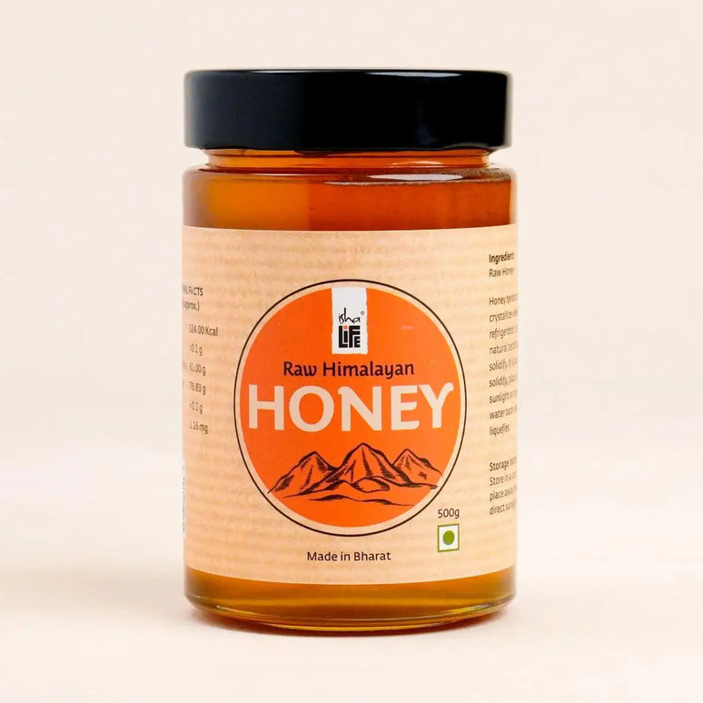 Isha Life Raw Himalayan Honey - Pure Wild Himalayan Honey | Sourced from Jammu, Reasi, Doda and Udhampur