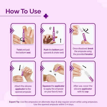 The Derma Co 5% Glycolic + 2% Kojic Pigmentation Corrector Ampoule Kit