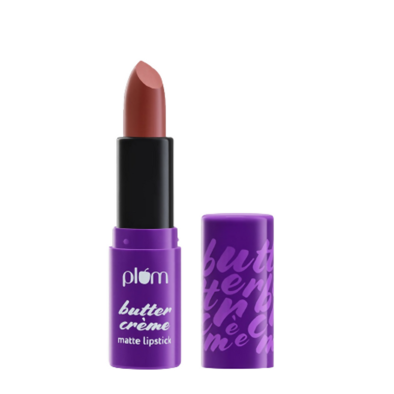 Plum Butter Crème Matte Lipstick Brownie Points - 129 (Umber Brown)