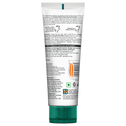 Himalaya Herbals Pollution Detox Charcoal Face Wash