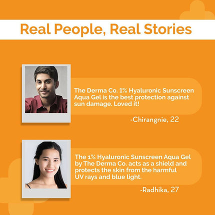 The Derma Co 1% Hyaluronic Sunscreen & 2% Salicylic Face Serum Combo