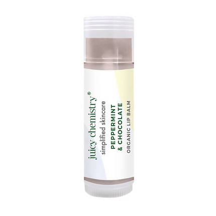 Juicy Chemistry Peppermint & Chocolate Organic Lip Balm