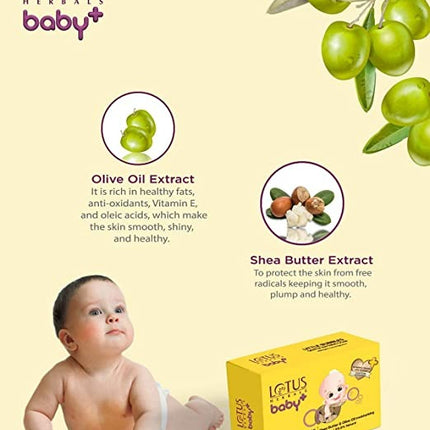 Lotus Herbals Baby + Little Bubbles Gentle Soap