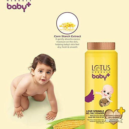 Lotus Herbals Baby+ Love Sprinkle No-Talc Powder