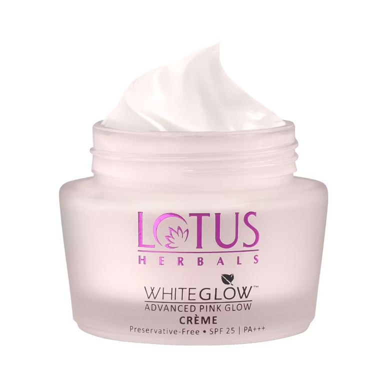 Lotus Herbals Whiteglow Advanced Pink Glow Creme Spf 25 I PA+++
