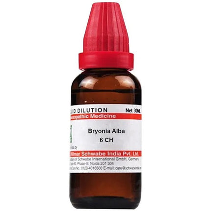 Dr. Willmar Schwabe India Bryonia Alba Dilution