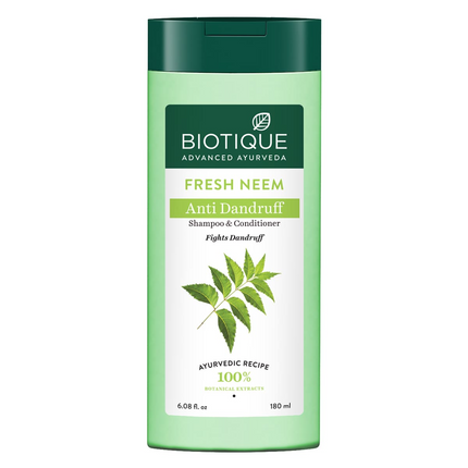 Biotique Bio/Fresh Neem Anti Dandruff Shampoo & Conditioner