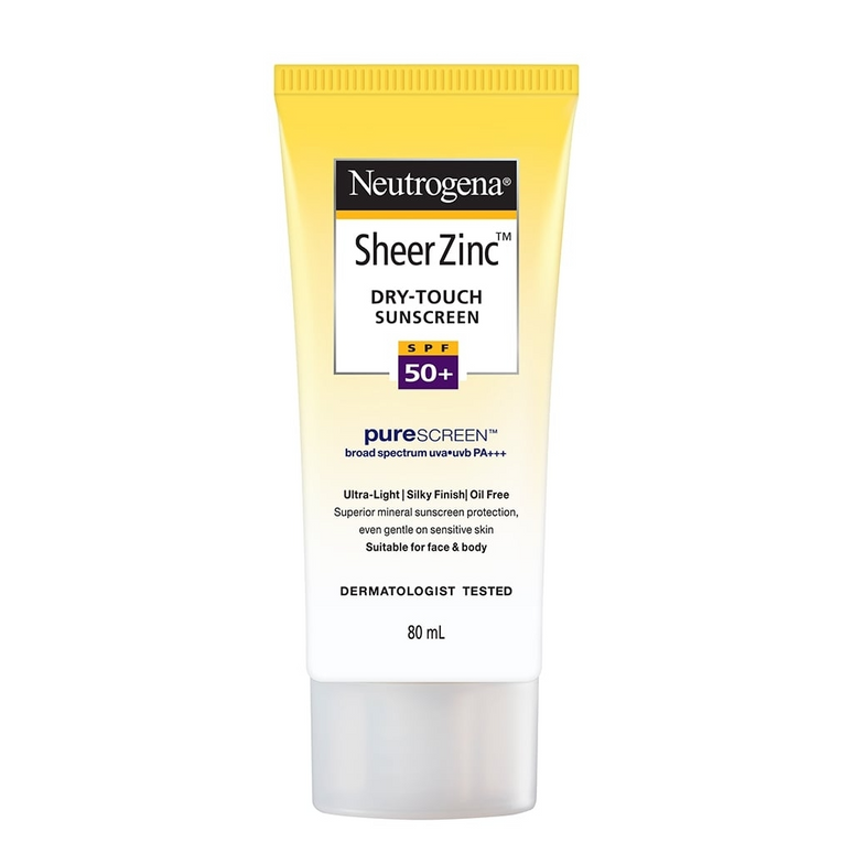 Neutrogena Sheer Zinc Dry-Touch Sunscreen SPF 50+