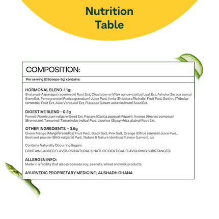 OZiva Plant Based Herbalance For Pcos - 200 gm