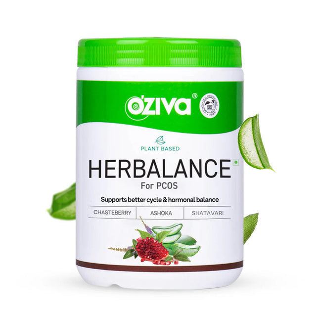 OZiva Plant Based Herbalance For Pcos - 200 gm