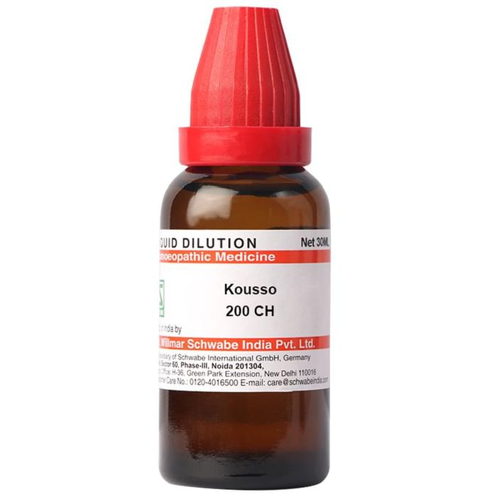 Dr. Willmar Schwabe India Kousso Dilution