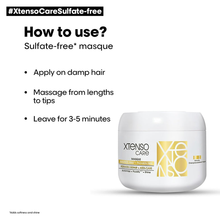 L'Oreal Paris X-Tenso Care Masque Sulfate Free