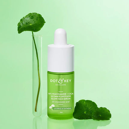 Dot & Key 10% Niacinamide Cica Glow Face Serum, Fades Acne Scars & Dark Spots