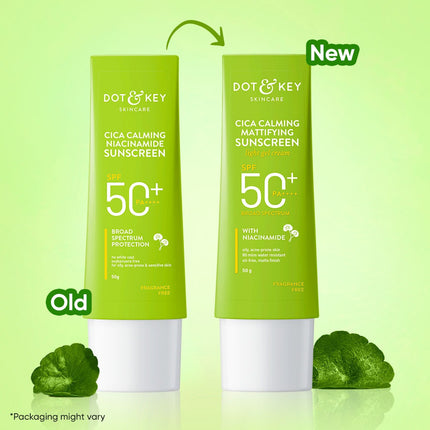 Dot & Key Cica + Niacinamide Face Sunscreen SPF 50 PA+++
