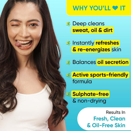 Dot & Key Lime Rush Sports Face Wash