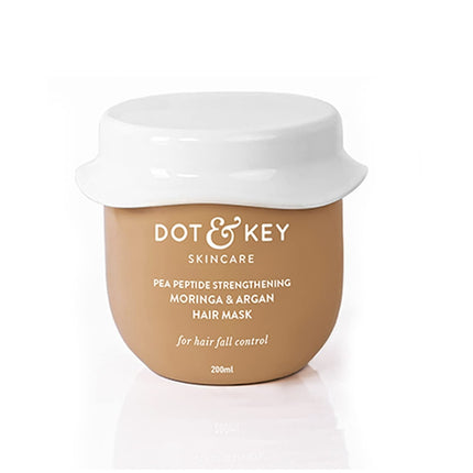 Dot & Key Pea Peptide Strengthening Moringa & Argan Hair Mask