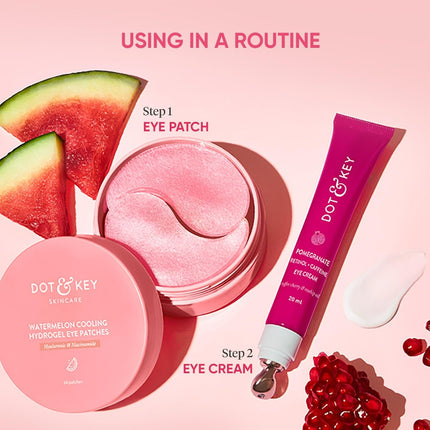 Dot & Key Watermelon Cooling Hydrogel Eye Patches
