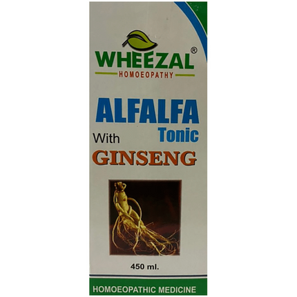 Wheezal Homeopathy Alfalfa Tonic With Ginseng