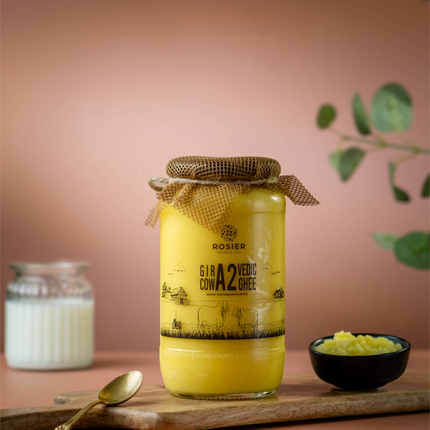 Rosier A2 Gir Cow Bilona Ghee | Traditional Bilona Method A2 Cow Ghee