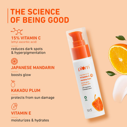 Plum 3% Vitamin C Moisturizer with Mandarin
