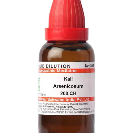 Dr. Willmar Schwabe India Kali Arsenicosum Dilution