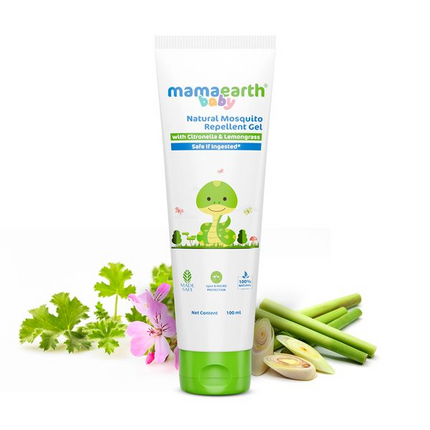 Mamaearth Natural Mosquito Repellent Gel For Kids